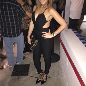 Black jumpsuit